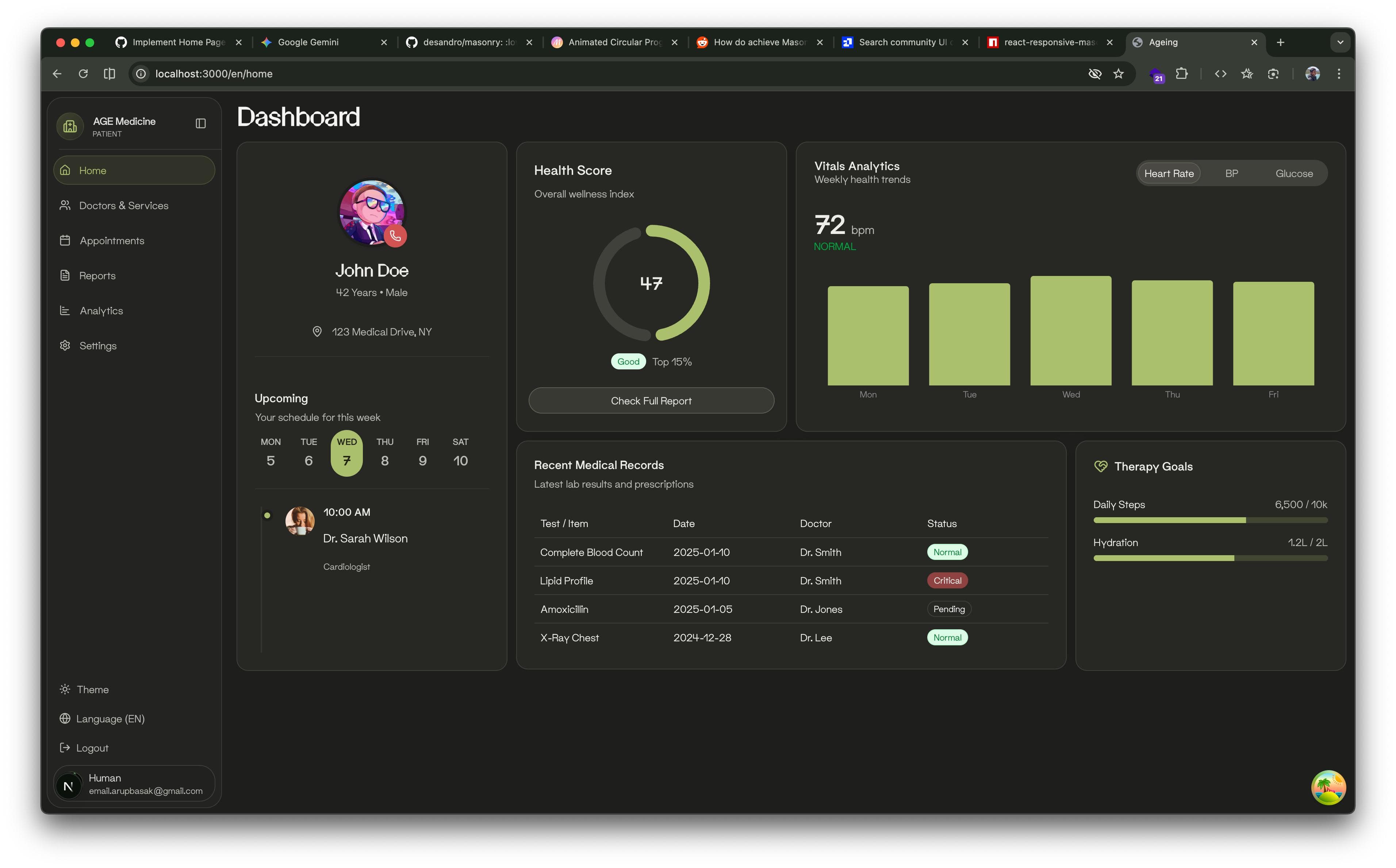 Age Medical screenshot 1