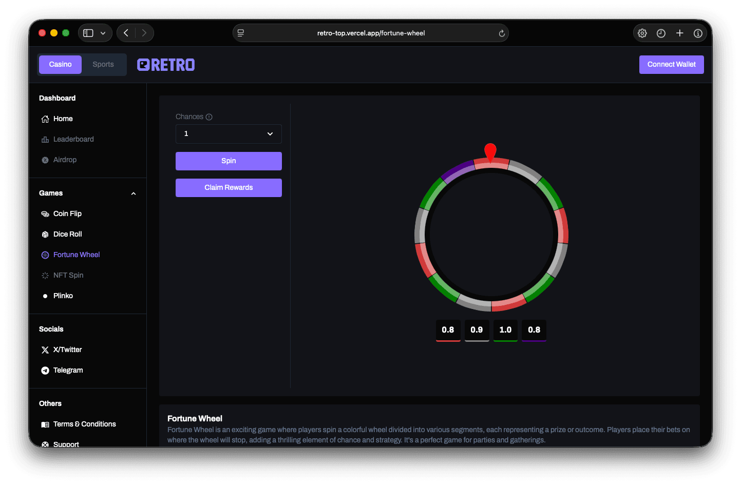Retro Top screenshot 1