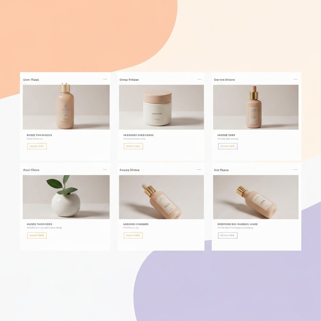 E-commerce UI preview
