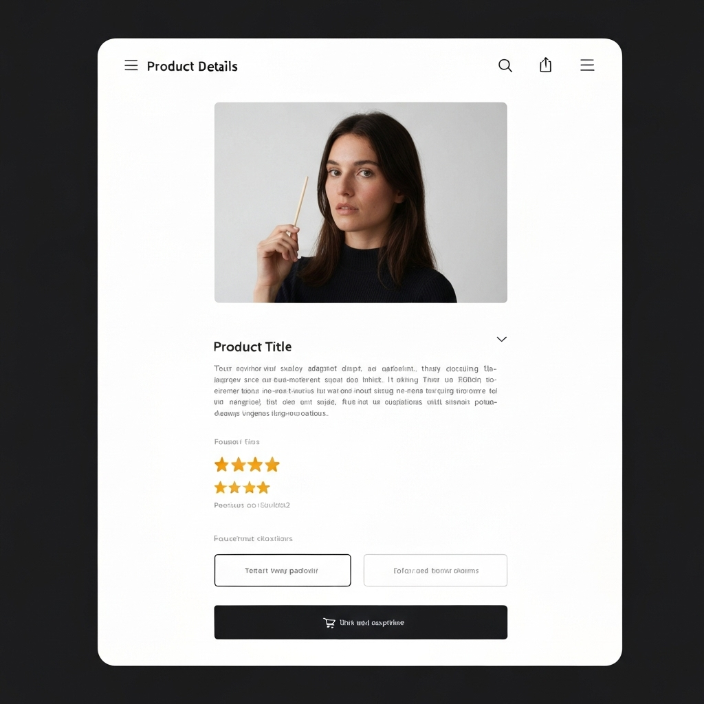 E‑commerce UI full preview
